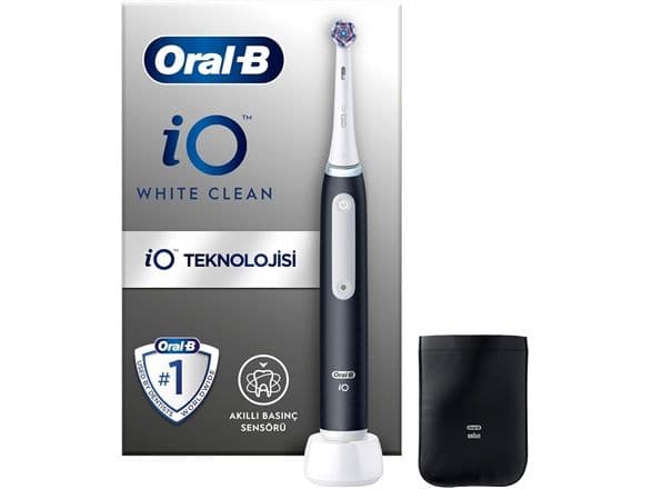 Oral-B iO White Clean Black Electric Toothbrush