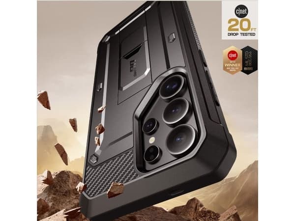 Supcase Unicorn Beetle Pro-deksel til Samsung Galaxy S25 Ultra - sort