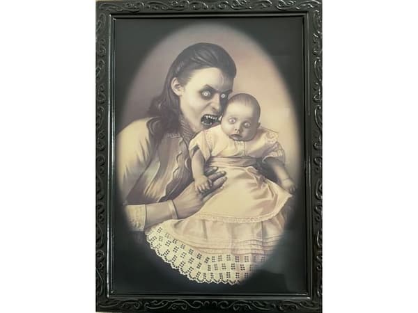 Mor med baby effektbillede