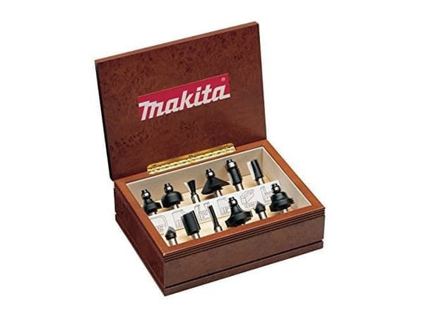 Makita - Fräsbitar - 12 stycken