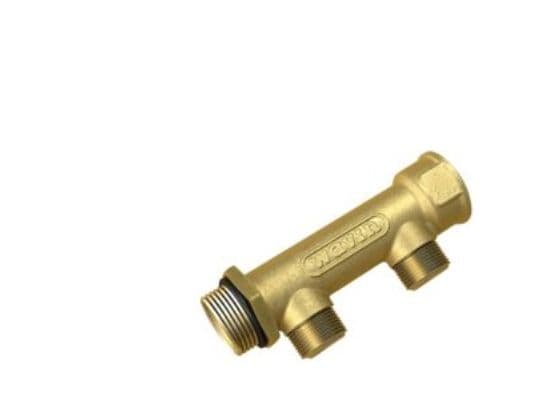 Wavin 3/4' ford.rør 2 afg.1/2' - CC 50mm