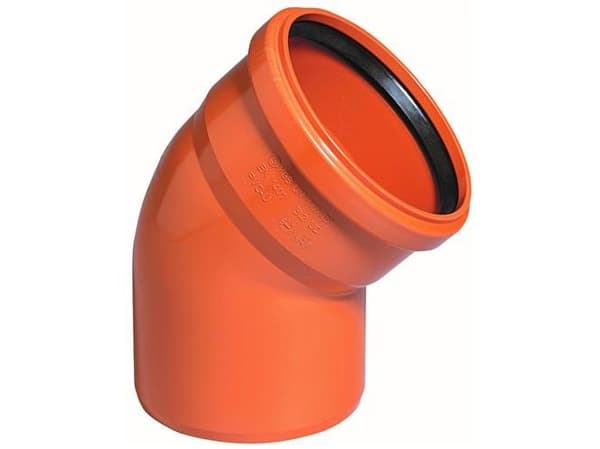 PVC-taivutus Ø315x15 gr.