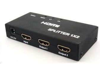 PremiumCord HDMI-splitter 1-2 porter, 3D, FULL HD