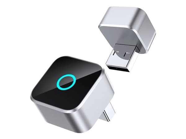 Biladapter 4smarts Bluetooth-sändare Carplay/Android Auto silver