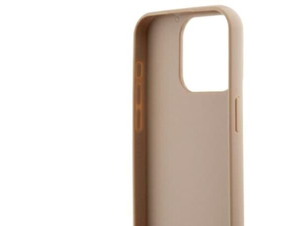 DKNY Quilted Stack Logo suojakuori iPhone 15 Pro Max - beige - beige
