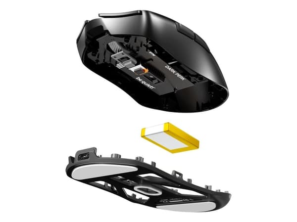 Be Quiet Mouse Dark Perk Sym trådløs svart