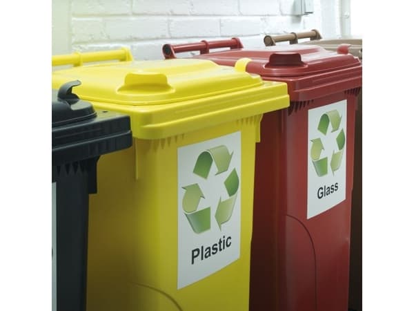 HERMA A4, Transparent, Rektangel, Permanent, A4, Universal, Polyester