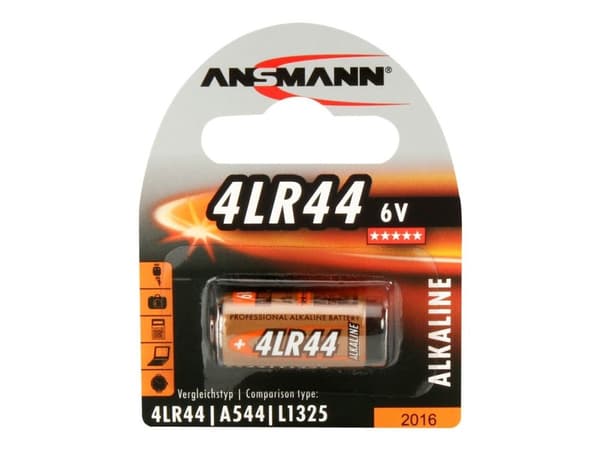 ANSMANN - Batteri 4LR44 - Alkalisk
