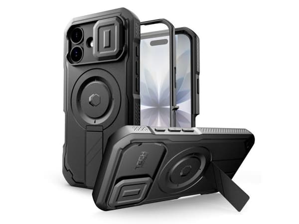 TECH-PROTECT KEVLAR MAGSAFE IPHONE 17 BLACK