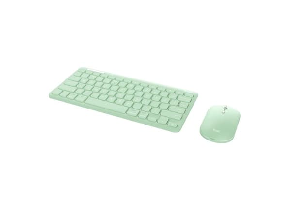KEYBOARD +MOUSE WRL LYRA GREEN 24942 TRUST
