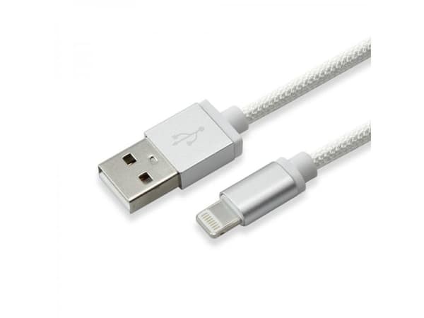 SBOX IPH7-S, Silver, USB A, Lightning, 1,5 m, Hanstik, Hanstik