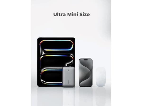 AUKEY PB-Y57, 20000 mAh, Lithium, Grå