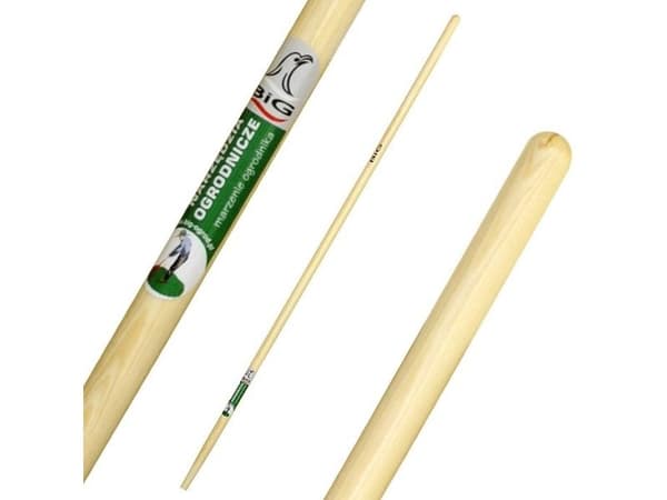 Big Handle for rake, lacquered 130cm G130L