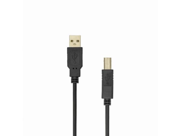 SBOX USB-1015/R, 5 m, USB A, USB B, USB 2.0, 0,48 Gbit/s, Sort