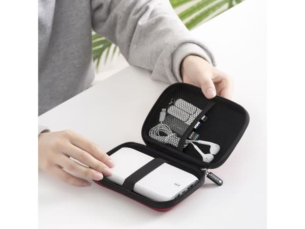 Orico PHD-25 protective case for a 2.5" portable drive - red