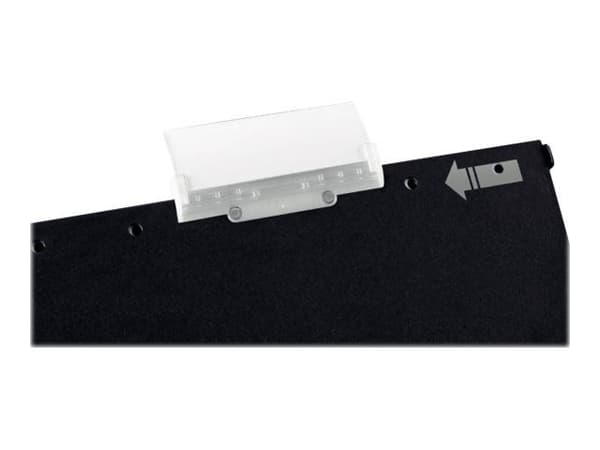 Leitz ALPHA Active - Hängfil - tabbad - svart