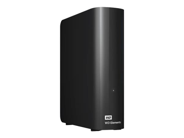WD Elements Desktop WDBWLG0080HBK - Harddisk - 8 TB - ekstern (stasjonær) - USB 3.0