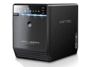 FANTEC QB-35US3R - Hårddiskarray - 4 fack (SATA-300) - SATA 3Gb/s, USB 3.0 (extern)