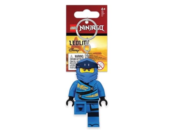 LEGO Ninjago Jay -avaimenperä, jossa on LED-valo