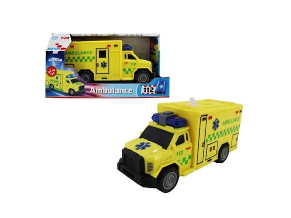 Ambulanse m/lys og lyd