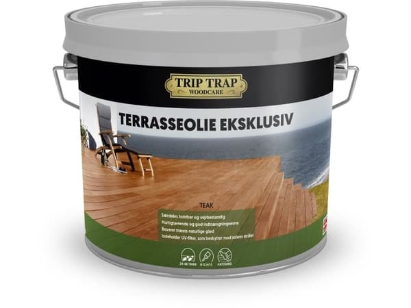 Trip Trap Terrasseolie Eksklusiv, teak