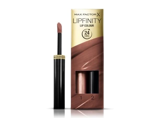 Max Factor Lipfinity Lip Colour, ruskea, kofeiinipitoinen, väriaine, kosteus, naiset, matta, pullo, pullossa
