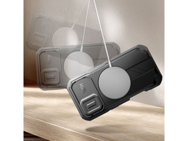 Tech-Protect Kevlar MagSafe-deksel til iPhone 17 - svart