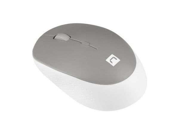 NATEC HARRIER 2 TRÅDLÖS MUS 1600DPI BLUETOOTH 5.1 VIT-GRÅ