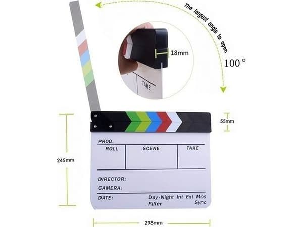 Commlite KABELFOLIE 30x25 cm / Hvit / til tusj - Mazaki