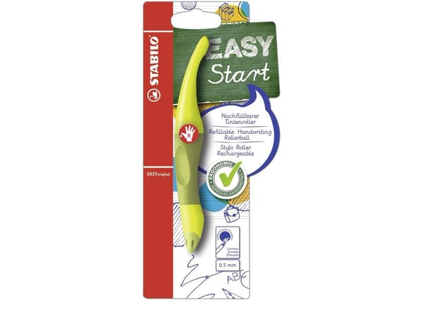 STABILO EASYoriginal, Stiftpenna, Grön, Blå, 0,5 mm, Medium, Högerhänt