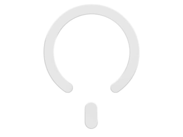 Tech-Protect MagSafe magnetring MMP-200 til telefon - hvit