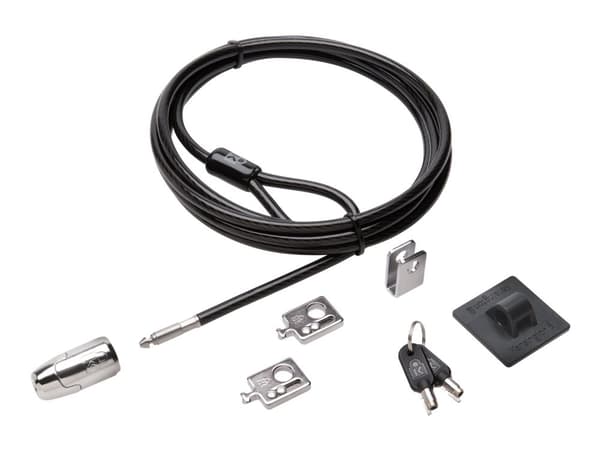 Kensington Desktop and Peripherals Locking Kit 2.0 - Supervisor Keyed - System, sikkerhetssett - 2.44 m