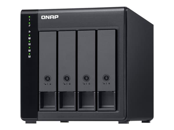 QNAP TL-D400S - Hårddiskarray - 4 fack (SATA-600) - SATA 6Gb/s (extern)