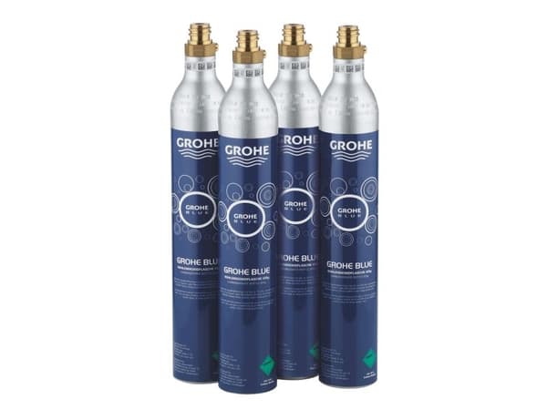 GROHE 40422000, Blå, Rustfritt stål, 4 stk