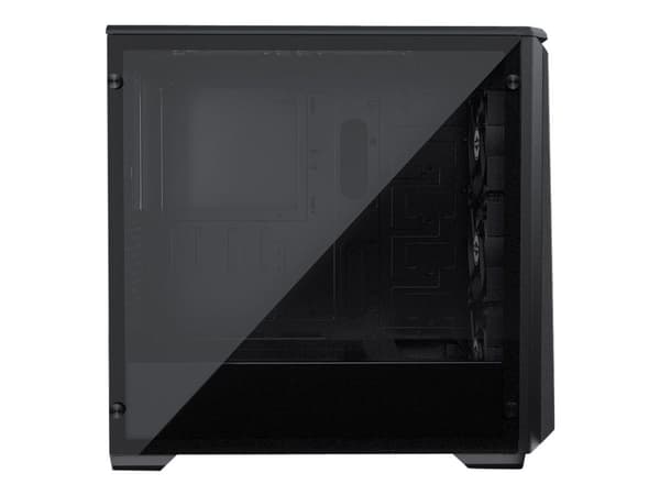 Phanteks Eclipse P400A - Tower - ATX - sidepanel med vindu (herdet glass) - ingen strømforsyning - svart - USB/lyd