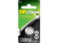 Gp cr2016 batteri stk.