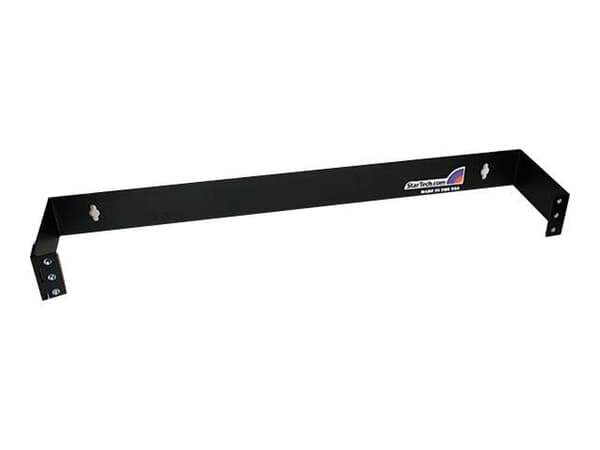 Startech 1U Hinged Wall Mount Patch Panel Bracket - 4 inch Deep - 19" Patch Panel Swing Rack for Shallow Network Equipment- 17lbs (WALLMOUNTH1) - V...