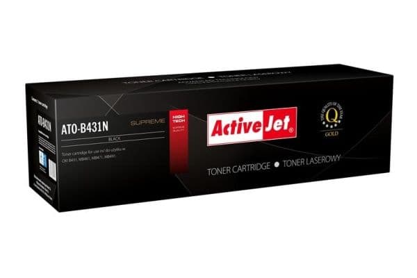 Activejet ATO-B431N, 10000 sidor, Svart, 1 styck