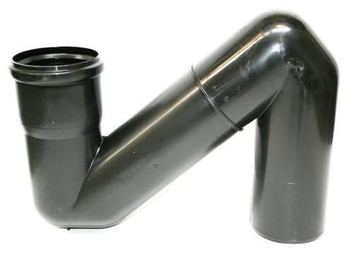 Maxiflex 110 mm 180 gr. PP S-vandlås, sort