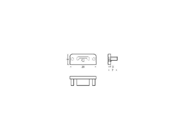 Brumberg 53110260, Silver, 1 g, 8 mm