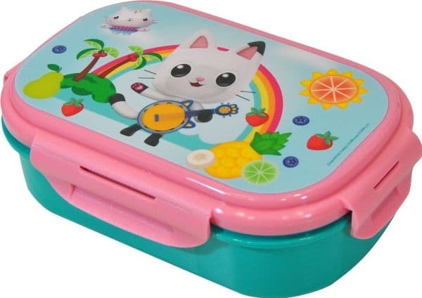 GABBY'S DOLLHOUSE Lunchlåda med bestick