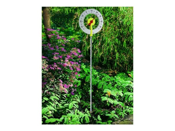 TFA Lollipop - Termometer - analog - silver, anthracite with black pointer