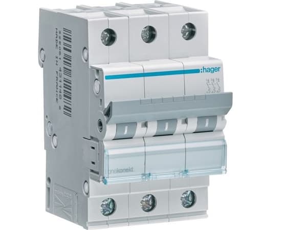 Hager MCN363E, 230 - 400 V