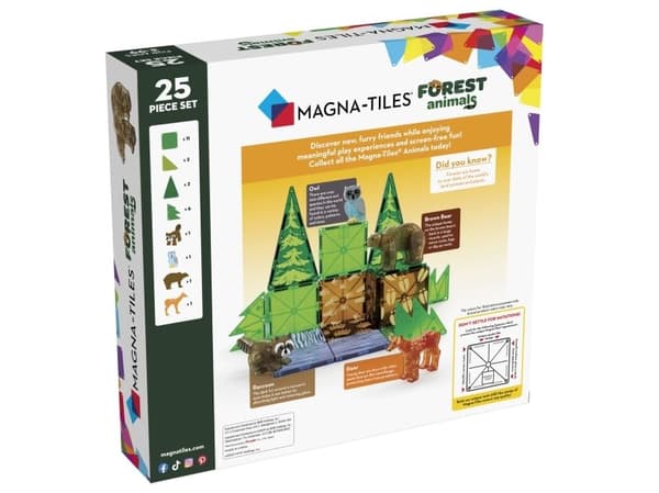 Magna-Tiles Forest Animals 25 pcs set - (90224)