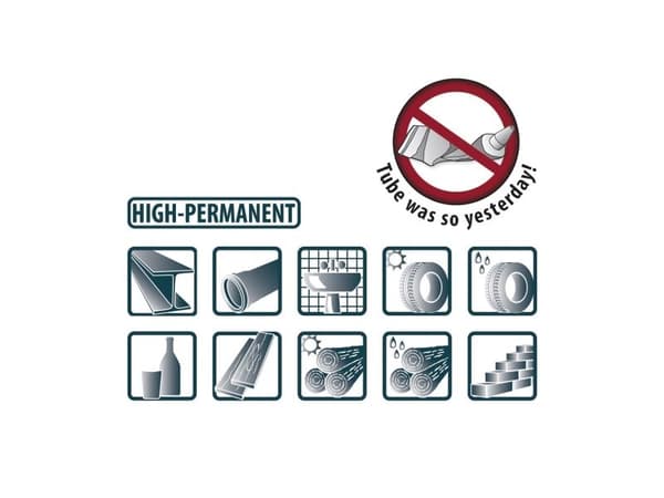 Pica Gel signalmarker, hvid