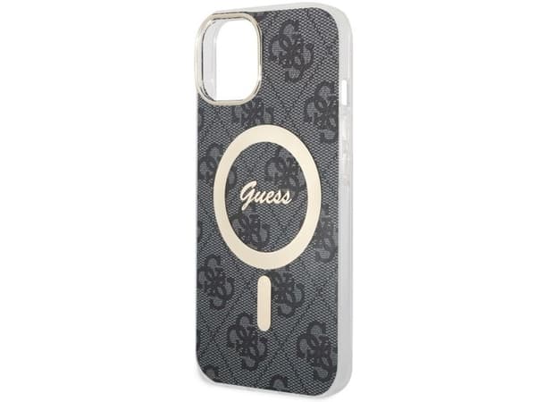 Guess 4G MagSafe-deksel til iPhone 14 - svart