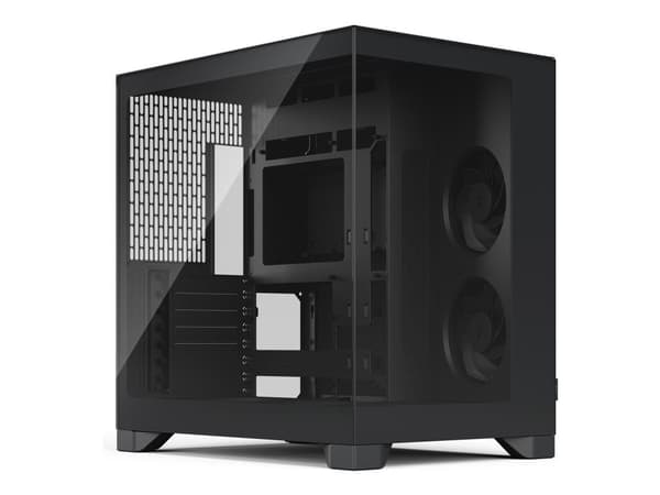 Fractal Design Pop 2 Vision, Tower, PC, Musta, ATX, EATX, Mini-ATX, 17,2 cm, 41,2 cm