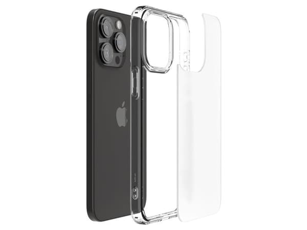 Spigen ACS06565, Mobilskal, Apple, iPhone 15 Pro Max, 17 cm (6.7"), Transparent