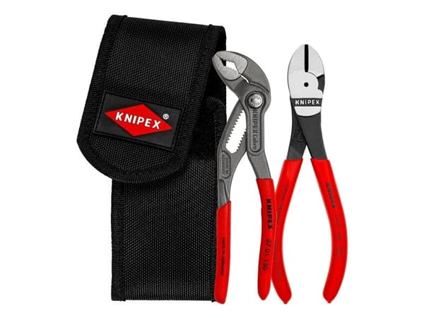 KNIPEX Mini - Tångsats - 2 delar - i belt pouch