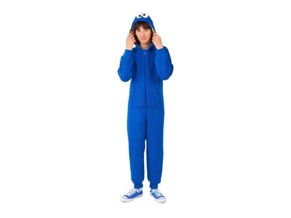 Cookie Monster-maskeradkostym